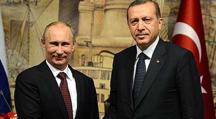 Erdoan ve Putin Moskova'da grecek