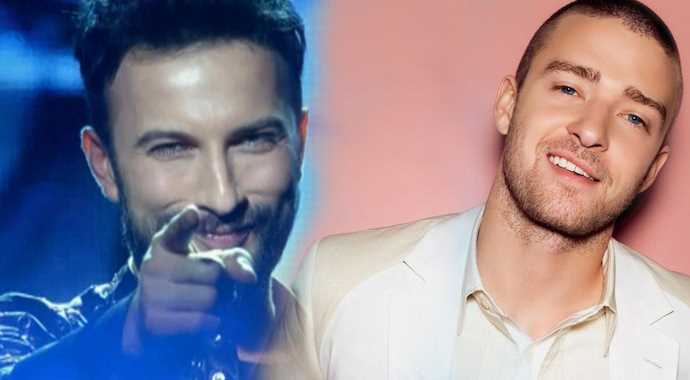 Justin Timberlake ile Tarkan yemek yiyecekler