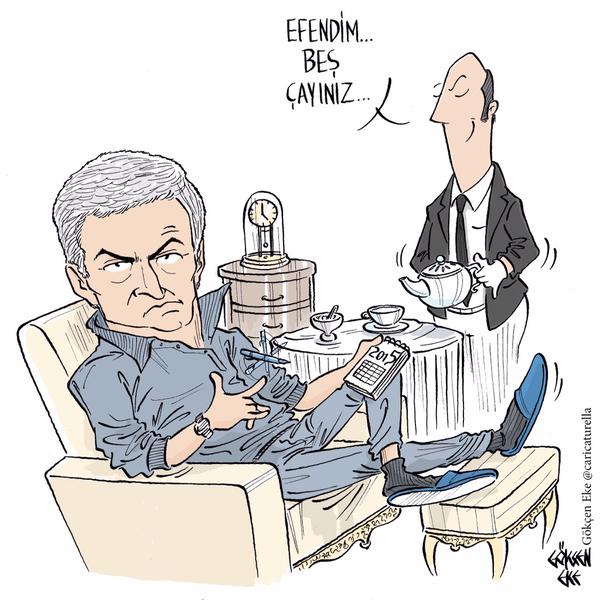 Jose Mourinho dalga konusu oldu Jose Mourinho dalga konusu oldu