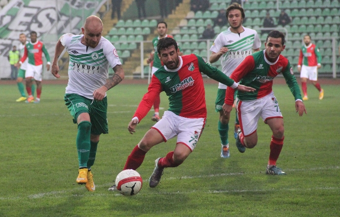 Giresunspor evinde vuruldu Giresunspor evinde vuruldu
