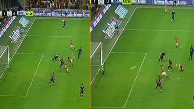 Selçuk İnan'dan Başakşehir'e muhteşem gol Selçuk İnan'dan Başakşehir'e muhteşem gol