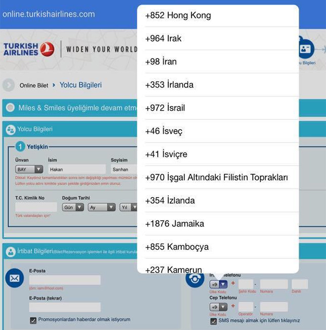 THY'den İsrail'e anlamlı gönderme THY'den İsrail'e anlamlı gönderme