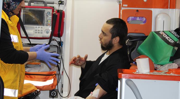 Üsküdar'da feci kaza: 4 yaralı Üsküdar'da feci kaza: 4 yaralı