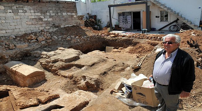 Bodrum'da 11 tarihi mezar! Bodrum'da 11 tarihi mezar!