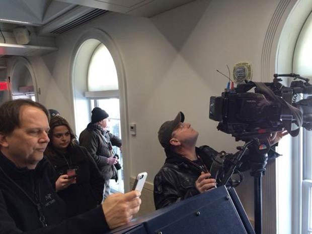 Beyaz Saray'dan dumanlar yükseliyor Beyaz Saray'dan dumanlar yükseliyor