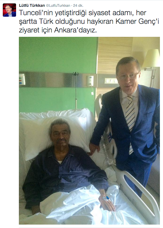 Kamer Genç'in son hali şaşırttı! Kamer Genç'in son hali şaşırttı!