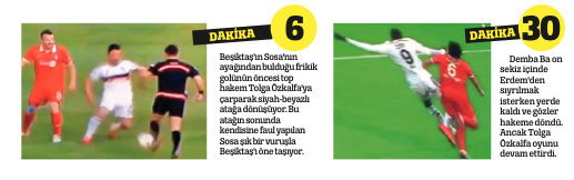 Beşiktaş-Gaziantep maçına hakem kararları damga vurdu Beşiktaş-Gaziantep maçına hakem kararları damga vurdu