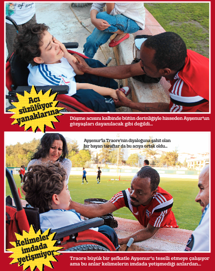 Karabük idmanında gözyaşları sel oldu Karabük idmanında gözyaşları sel oldu