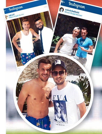 Podolski'den sıcak mesaj Podolski'den sıcak mesaj