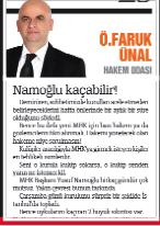 Namoğlu gitti Müftüoğlu geliyor! Namoğlu gitti Müftüoğlu geliyor!