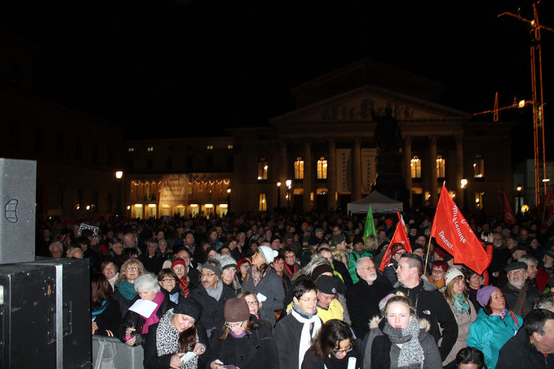 Almanya'da PEGIDA eylemi Almanya'da PEGIDA eylemi