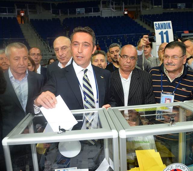 Fenerbahçe'de Aziz Yıldırım yeniden başkan seçildi Fenerbahçe'de Aziz Yıldırım yeniden başkan seçildi