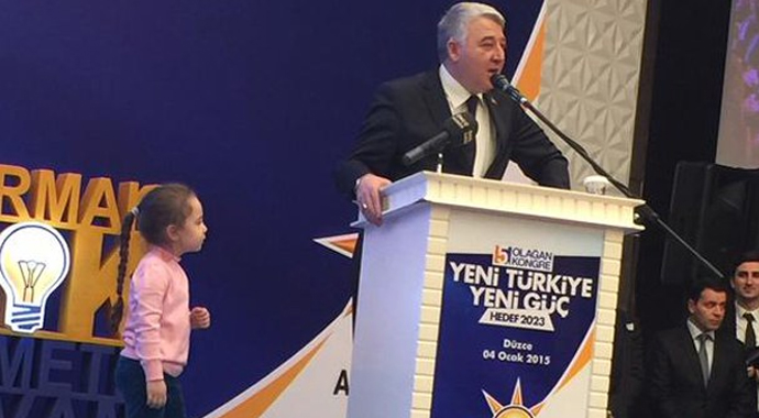 AK Parti Kongresi'nde ilginç anlar AK Parti Kongresi'nde ilginç anlar