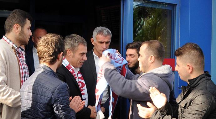 Ersun Yanal, Trabzon'da Ersun Yanal, Trabzon'da