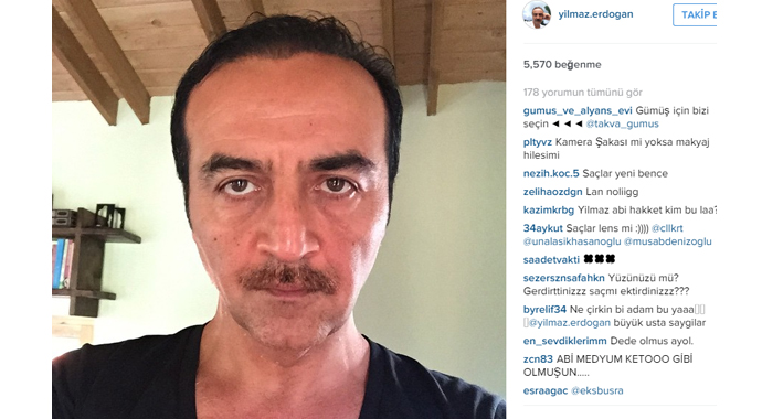 Yılmaz Erdoğan imaj değiştirdi Yılmaz Erdoğan imaj değiştirdi