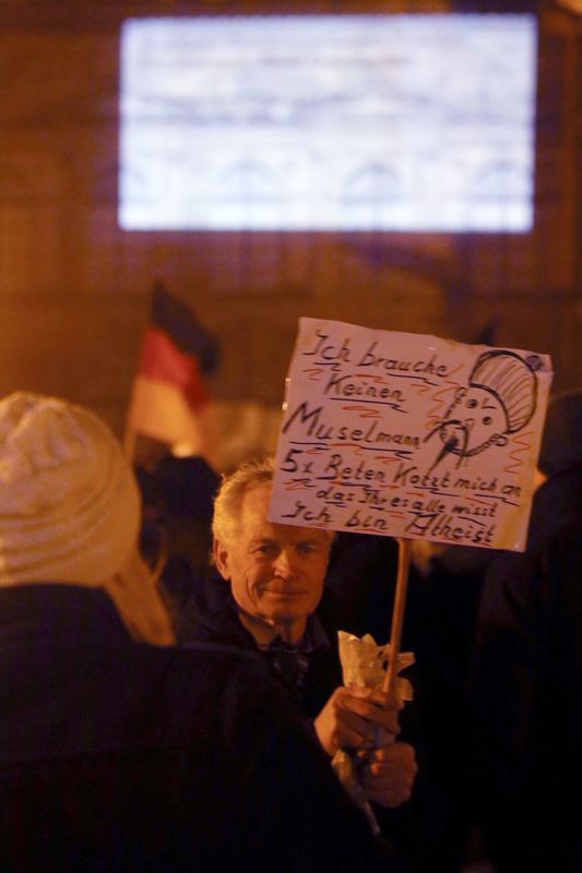 Almanya'da PEGIDA eylemi Almanya'da PEGIDA eylemi