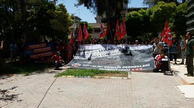 Suruç'ta patlama öncesi bu fotoğraf yayınlandı! Suruç'ta patlama öncesi bu fotoğraf yayınlandı!