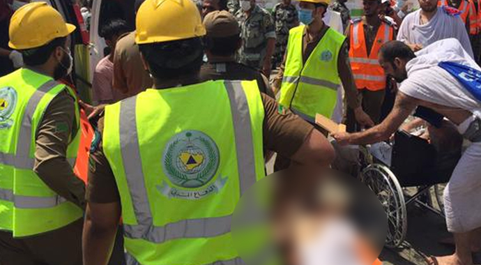 Hac'da izdiham: 717 ölü Hac'da izdiham: 717 ölü