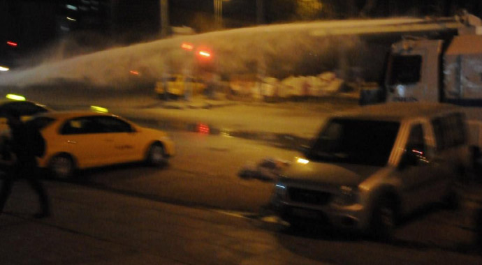 Ankara'da olaylı gece! Ankara'da olaylı gece!