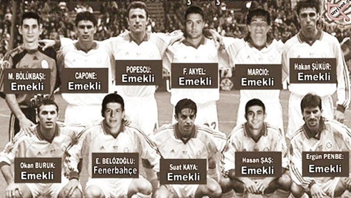 Kadıköy'de galibiyet gören son Galatasaraylılar! Kadıköy'de galibiyet gören son Galatasaraylılar!