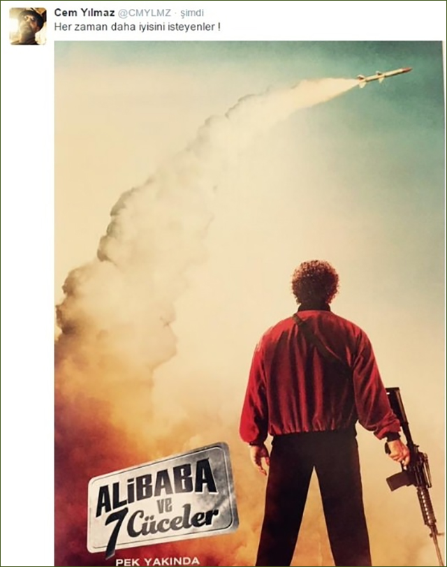 Cem Yılmaz yeni filminin afişini paylaştı Cem Yılmaz yeni filminin afişini paylaştı