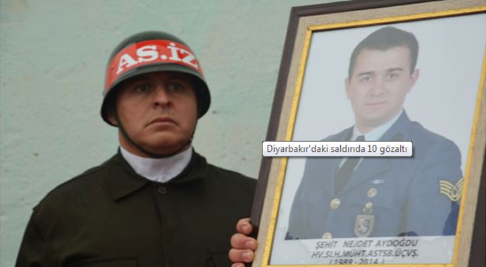 Diyarbakır'daki saldırıda 10 gözaltı Diyarbakır'daki saldırıda 10 gözaltı