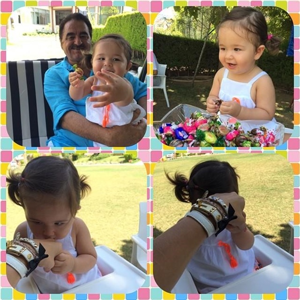 İbrahim Tatlıses�in minik misafiri!