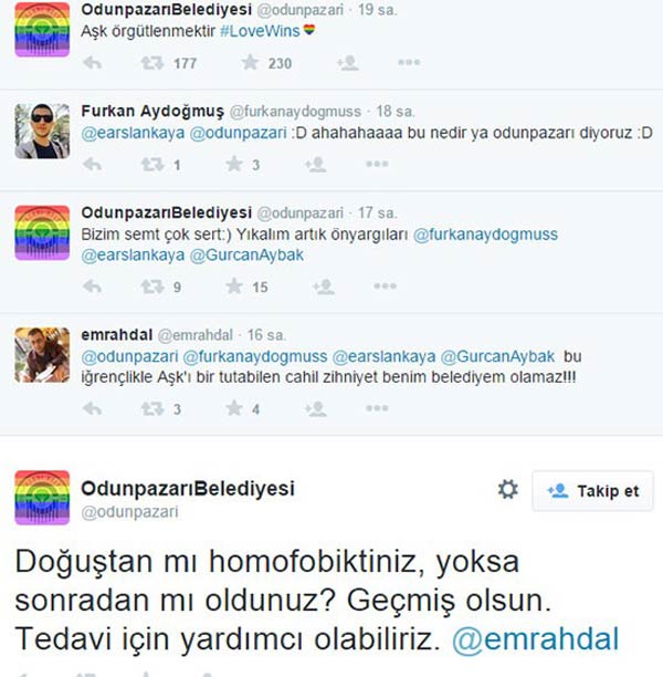 Belediyenin Twitter'dan cevabı olay oldu Belediyenin Twitter'dan cevabı olay oldu