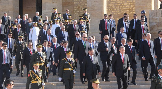 Erdoğan 30 Ağustos töreninde konuştu Erdoğan 30 Ağustos töreninde konuştu