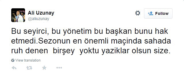 Trabzonspor'da büyük hayal kırıklığı Trabzonspor'da büyük hayal kırıklığı