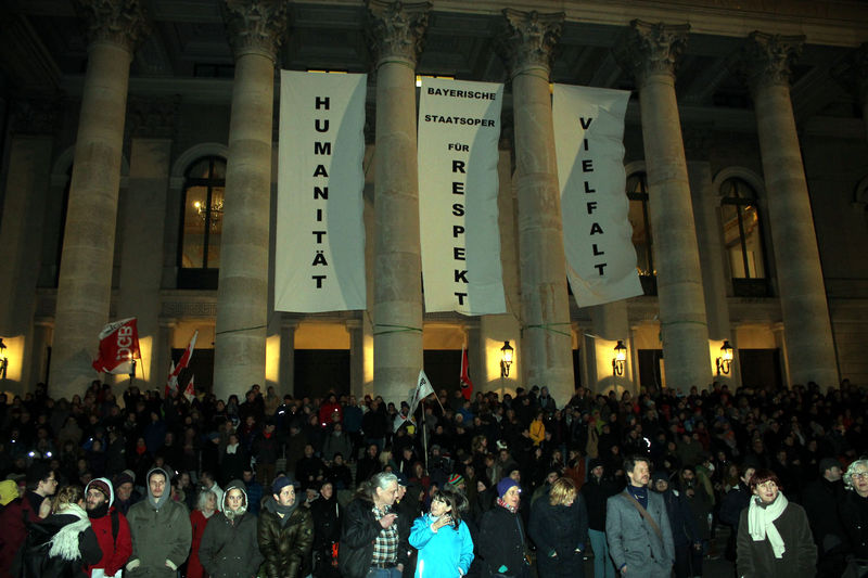 Almanya'da PEGIDA eylemi Almanya'da PEGIDA eylemi