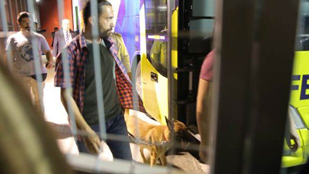 Fenerbahçe otobüsünde bomba araması! Fenerbahçe otobüsünde bomba araması!