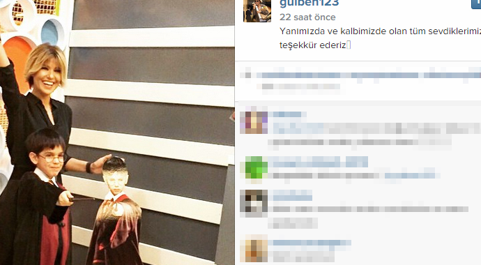 Gülben Ergen'in aile saadeti Gülben Ergen'in aile saadeti