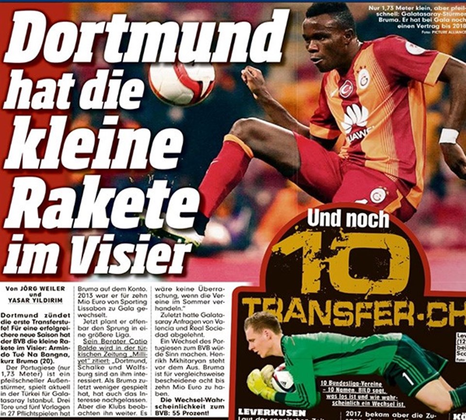 Bruma'ya Alman devi talip oldu Bruma'ya Alman devi talip oldu