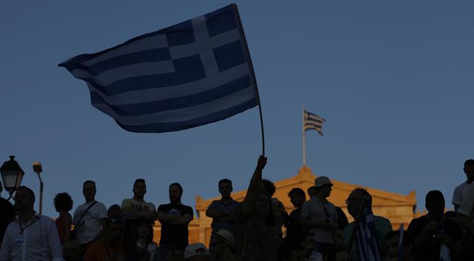 Yunanistan 'hayır' dedi, halk sokakta Yunanistan 'hayır' dedi, halk sokakta
