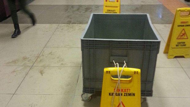 Metro'da kovalı önlem Metro'da kovalı önlem