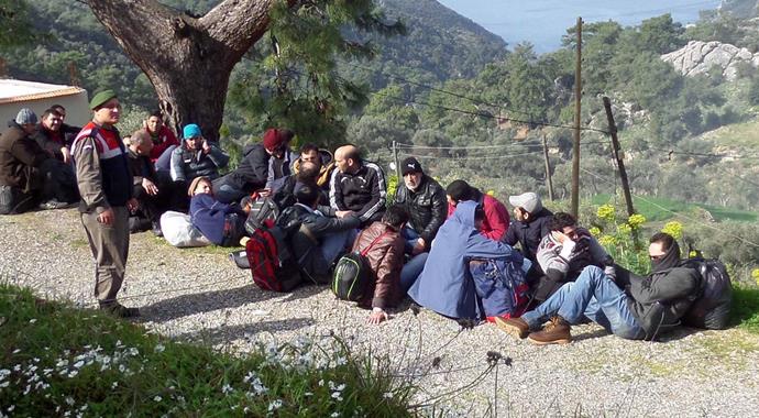 Muğla'da 90 kaçak böyle yakalandı! Muğla'da 90 kaçak böyle yakalandı!
