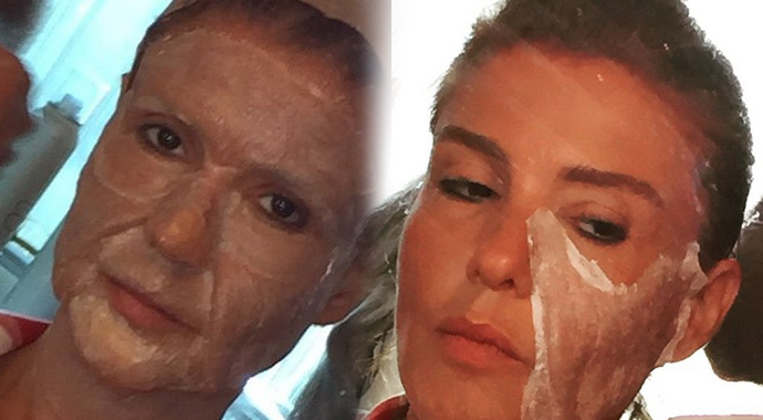 Gülben Ergen yaşlandı Gülben Ergen yaşlandı