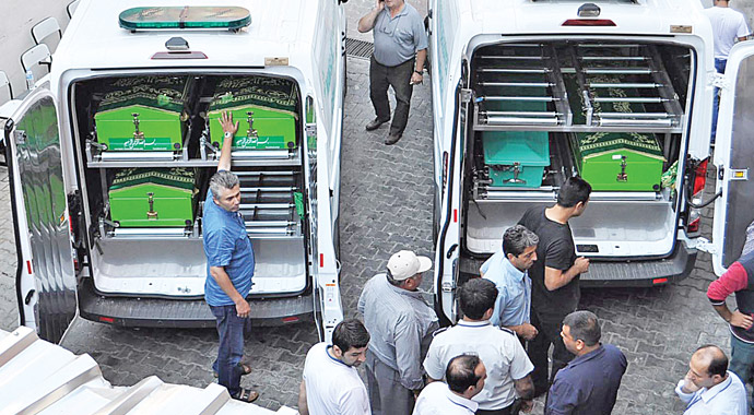 Bir köy 15 cenaze! Bir köy 15 cenaze!