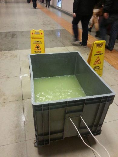 Metro'da kovalı önlem Metro'da kovalı önlem