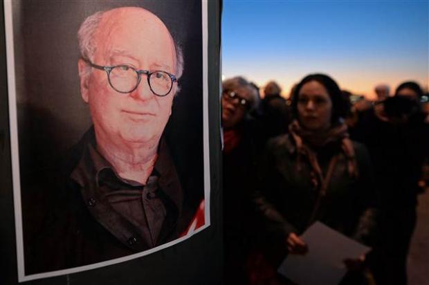 'Paris'te sessiz protesto' 'Paris'te sessiz protesto'