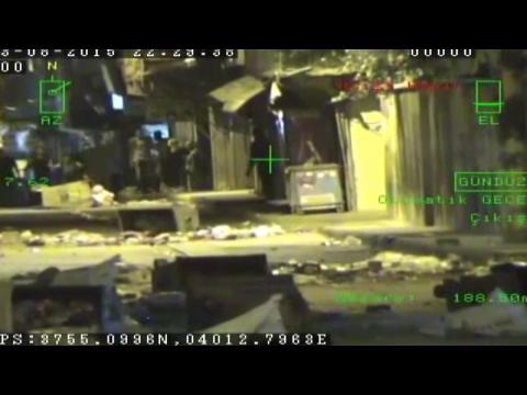 Hakkari ve Diyarbakır'da teröristlerin vurulma anı Hakkari ve Diyarbakır'da teröristlerin vurulma anı