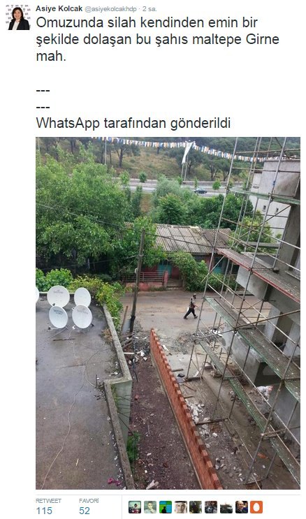 HDP'li vekilden skandal tweet! HDP'li vekilden skandal tweet!