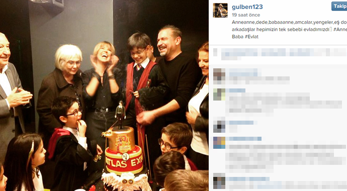 Gülben Ergen'in aile saadeti Gülben Ergen'in aile saadeti