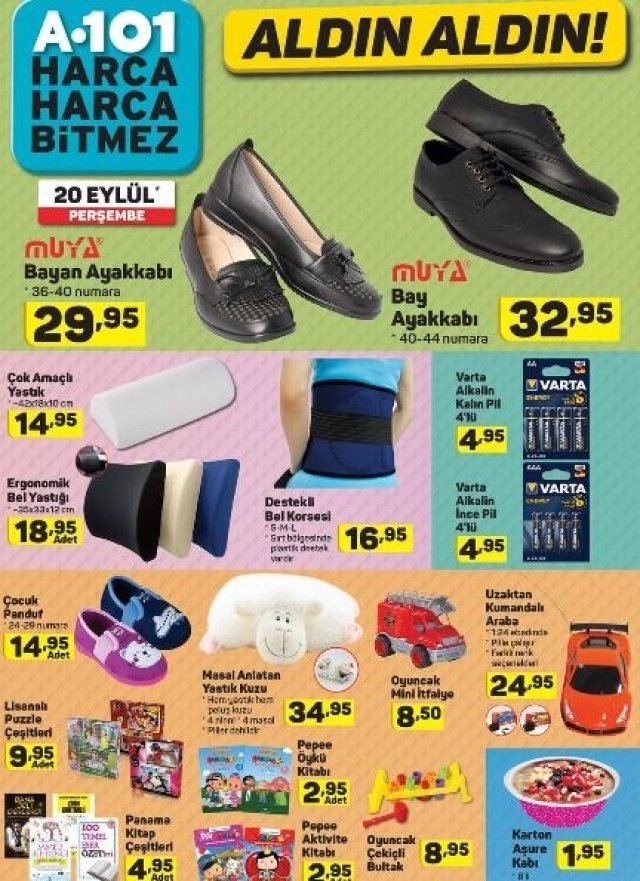A101 Aktüel 4 Eylül İndirim Kataloğu A101 Aktüel 4 Eylül İndirim Kataloğu