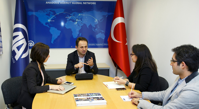 Anadolu Ajansı Londra ofisi açıldı Anadolu Ajansı Londra ofisi açıldı