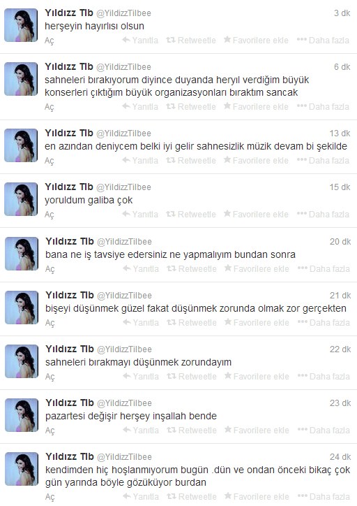 Yıldız Tilbe'den şoke eden karar Yıldız Tilbe'den şoke eden karar