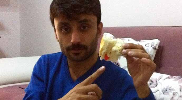 Ekmekten çıkanı görünce şaştı kaldı! 