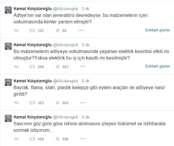 Kılıçdaroğlu'ndan 'rehine' açıklaması Kılıçdaroğlu'ndan 'rehine' açıklaması