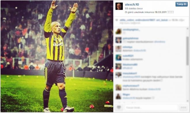 Alex'in Instagram'daki paylaşımı Galatasaraylıları çıldırtacak!